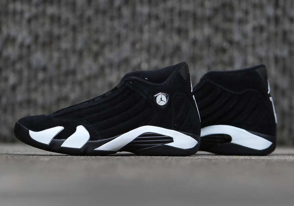 Air Jordan 14 Black White 487471 016 7