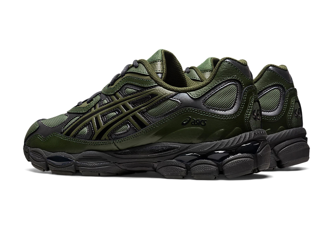 ASICS Covers The GEL-NYC In A "Moss/Forest" Combination