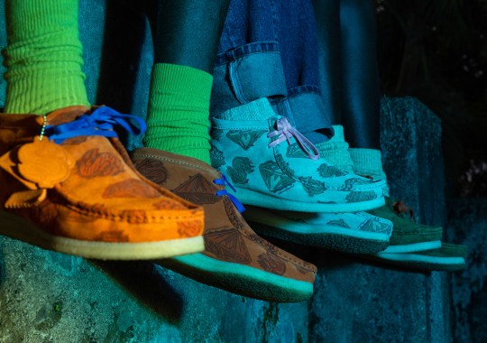 Billionaire Boys Club Brings Their Diamond & Dollar Graphic To The Clarks Wallabees