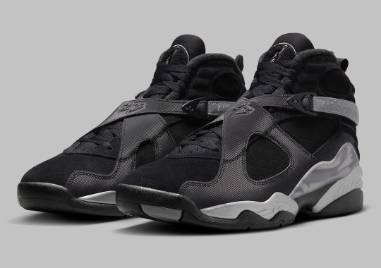 The Winterized Air Jordan 8 “Gunsmoke” Is Available Now