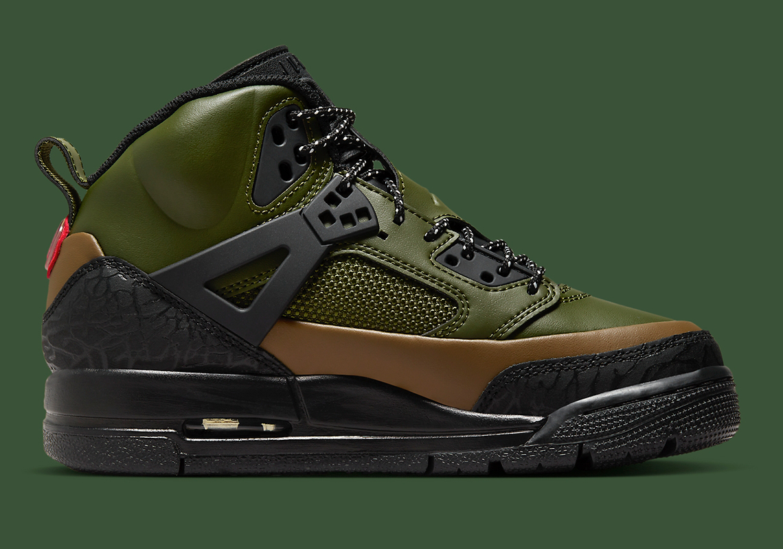 Jordan Spizike Winterized Gs Black Olive Tan Fd4653 300 1