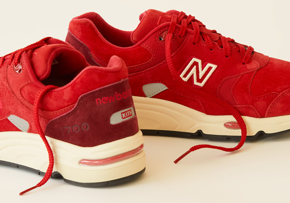 Kith New Balance 1700 Rococco Red 1