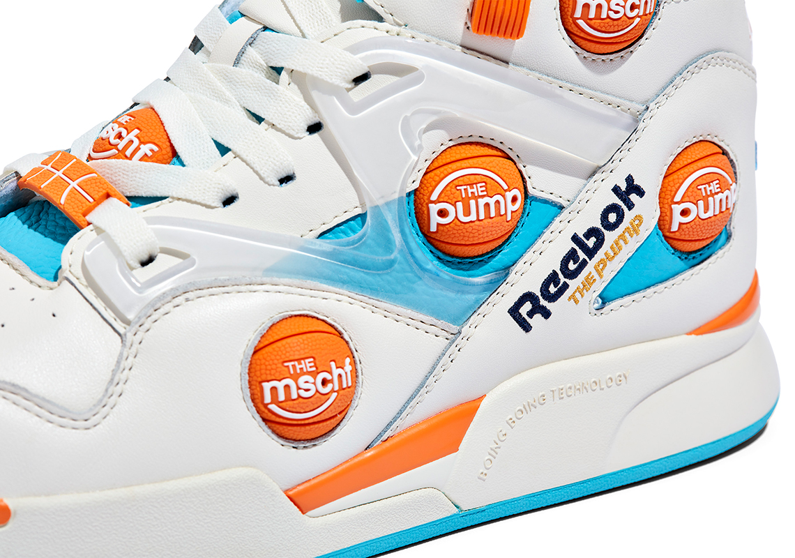 Mschf Reebok Pump Omni Zone Ix White Blue Orange 1