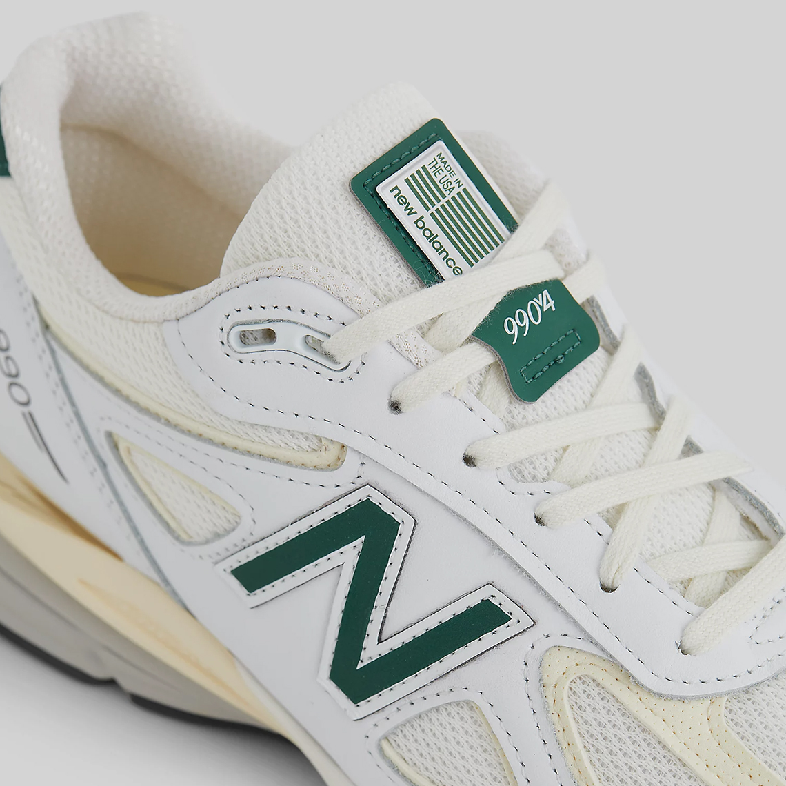 New Balance 990v4 Made In Usa Calcium Forest Green U990tc4 4