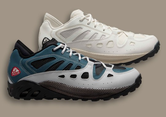 Available Now: Nike ACG Air Exploraid “Ash Green” and “Sail”