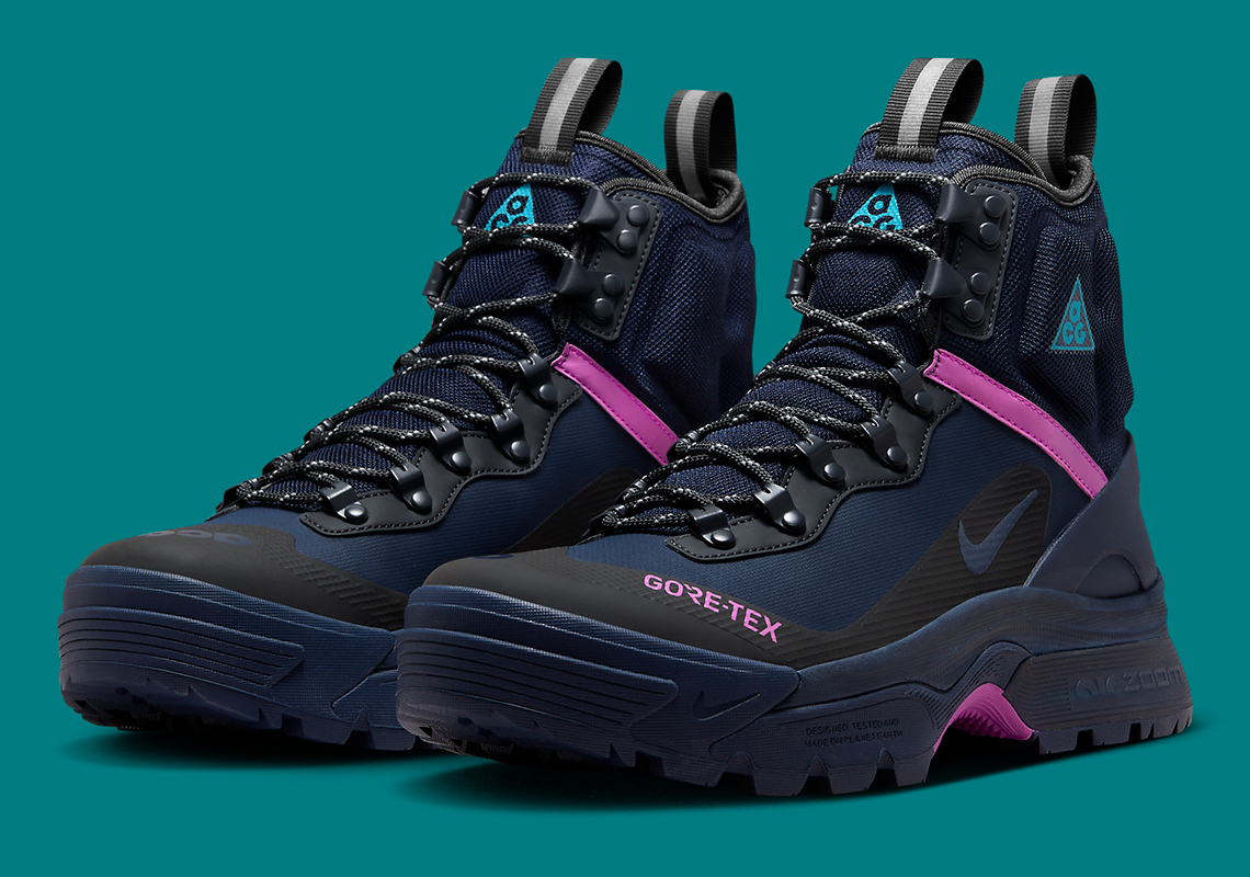 Nike Acg Air Zoom Gaiadome Gore Tex Obsidian Teal Nebula Anthracite Dd2858 401 6