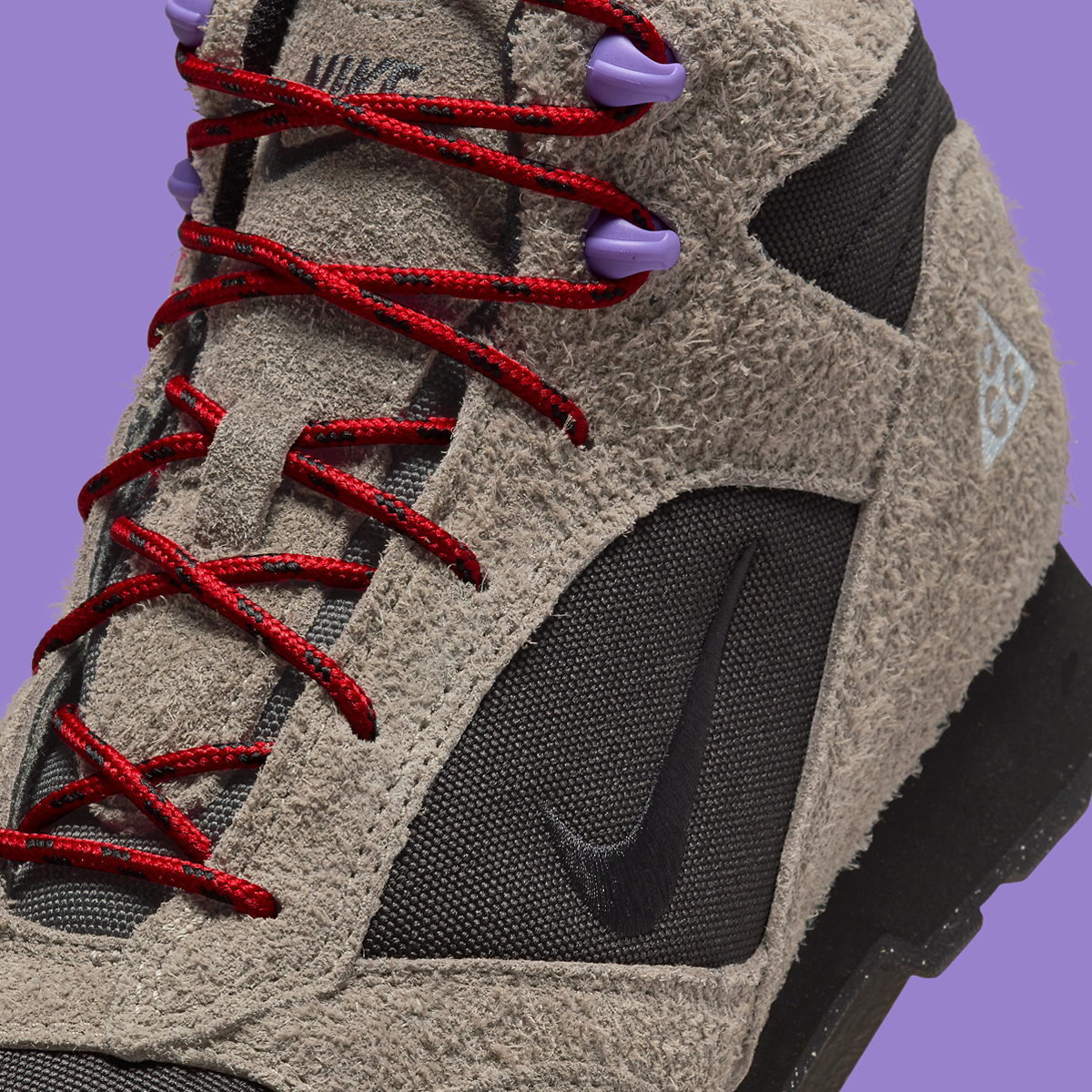 Nike Acg Torre Mid Olive Grey Off Noir Psychic Purple Release Date 7