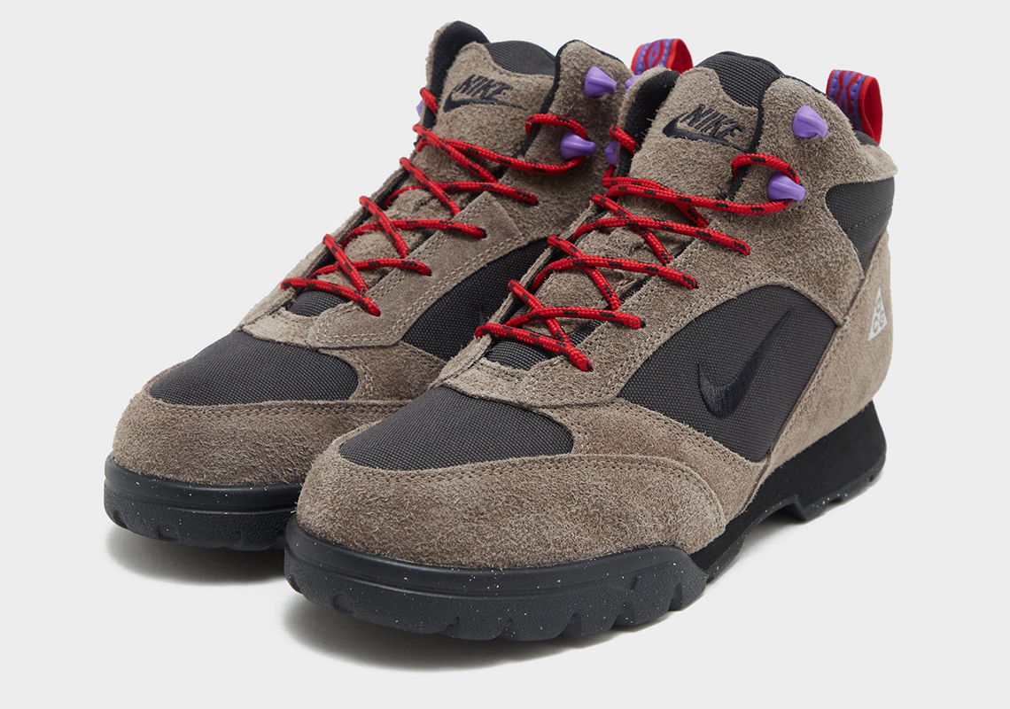 Nike Acg Torre Mid Pewter Black Red 4