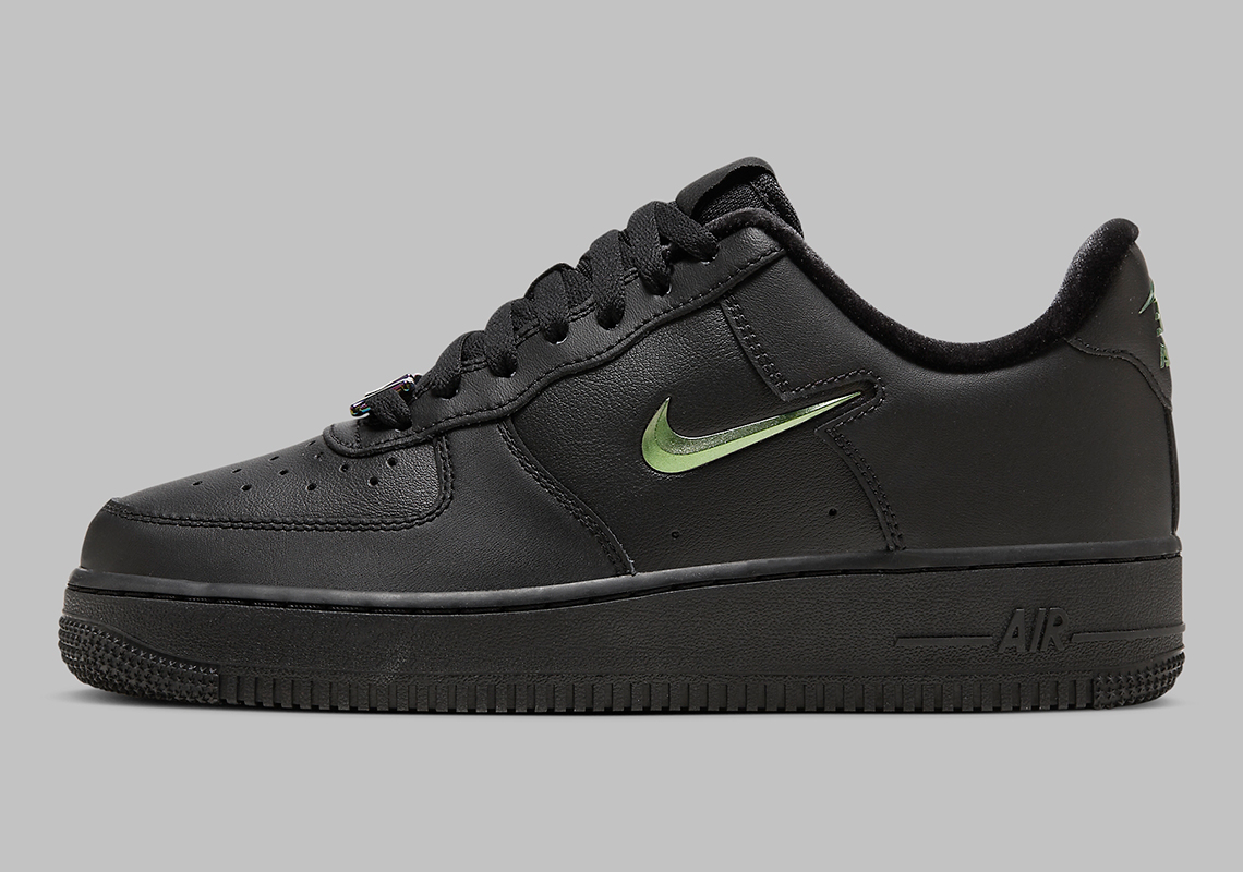 Nike Air Force 1 Low Just Do It Black Fb8251 001 5