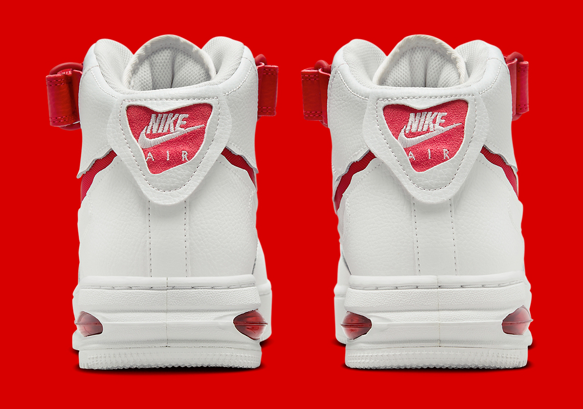 Nike Air Force 1 Max White Red Fb1374 102 6