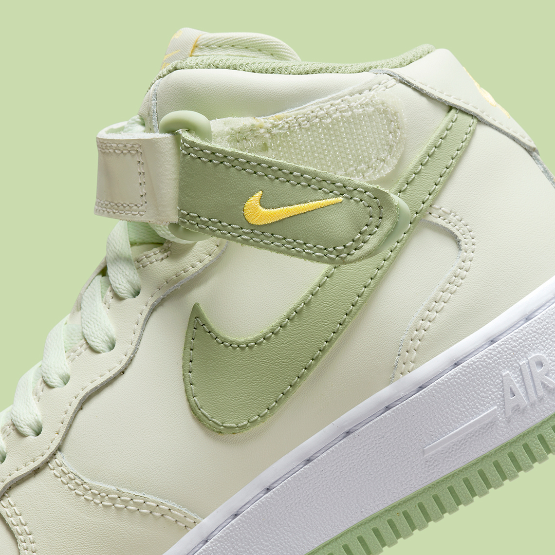 Nike Air Force 1 Mid Gs Sea Glass Melon Tint White Honeydew Dh2933 002 6