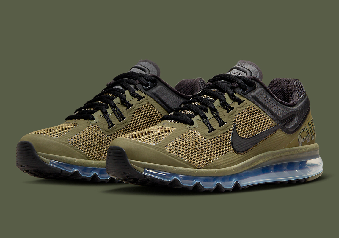 The Nike Air Max 2013 Returns In "Olive/Black"