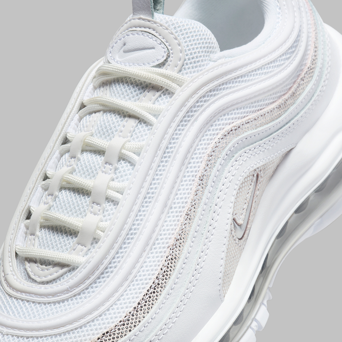 Nike Air Max 97 White Silver Mesh Fq8889 100 4