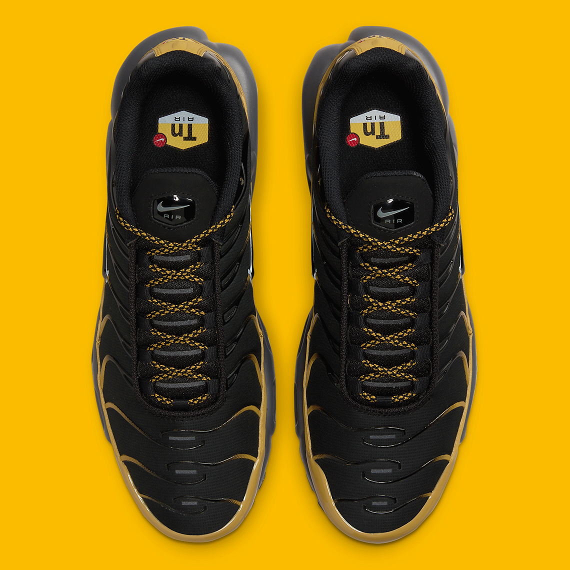 Nike Air Max Plus University Gold Black Fb9722 700 3