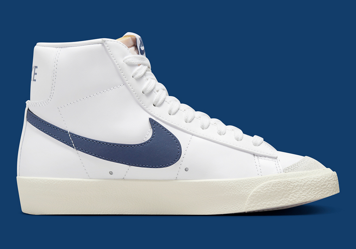 Nike Blazer Mid 77 White Sail Diffused Blue Cz1055 125 7