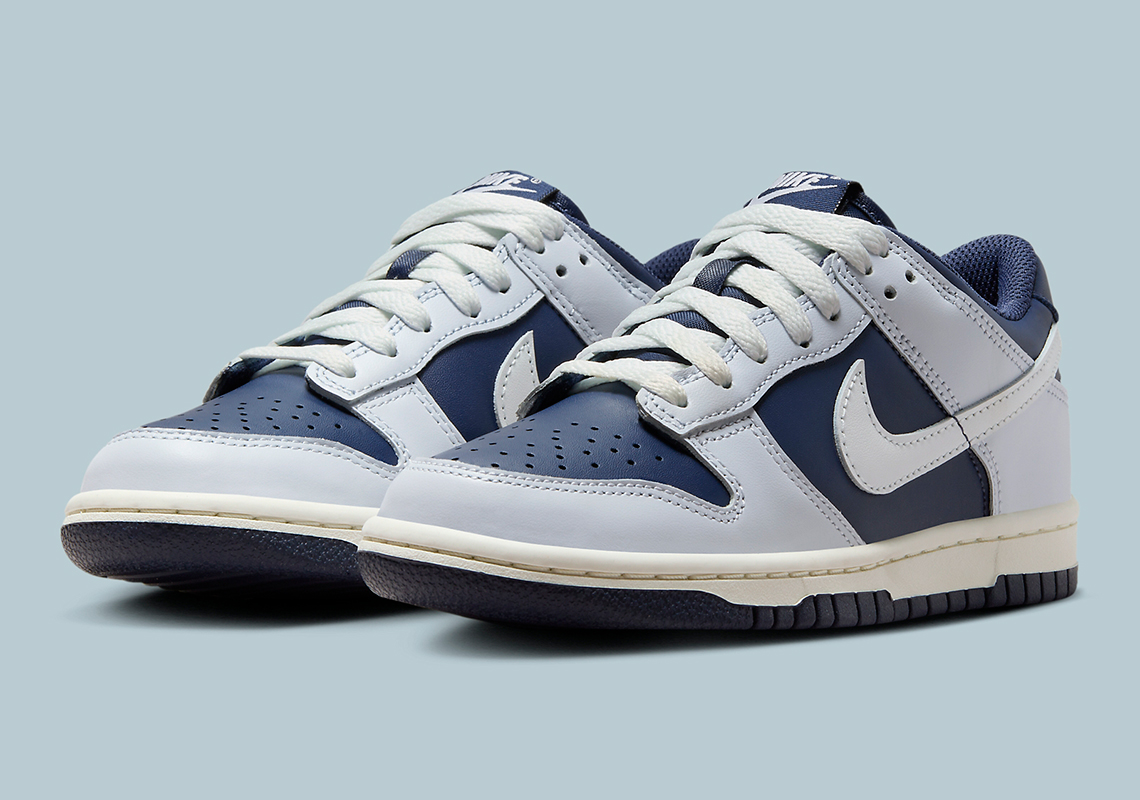 Nike Dunk Low Gs Ice Blue Obsidian Fb9109 002 1