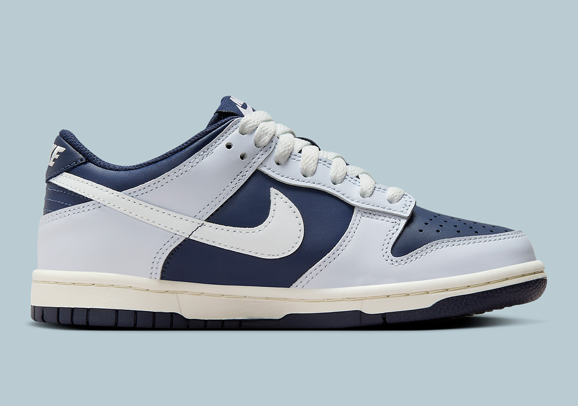 Nike Dunk Low Gs Ice Blue Obsidian Fb9109 002 4