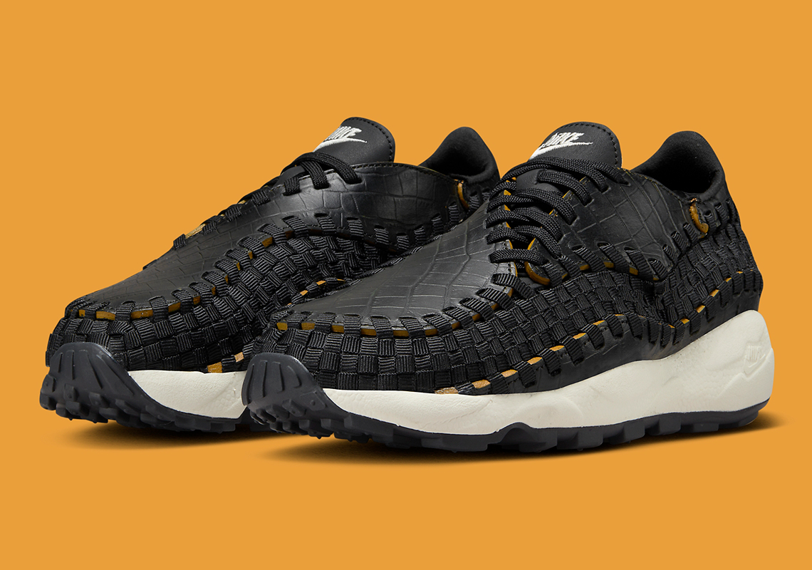 Nike Footscape Woven Premium Black Pale Ivory Desert Ochre Fq8129 010 4