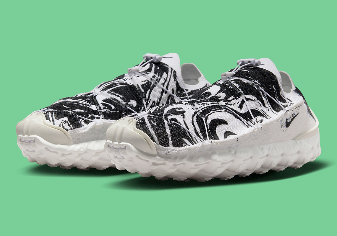 Nike ISPA Covers The Mindbody In A Suminagashi Reminiscent Print