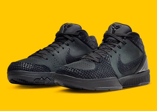 Where To Buy: Nike Kobe 4 Protro “Black Mamba”