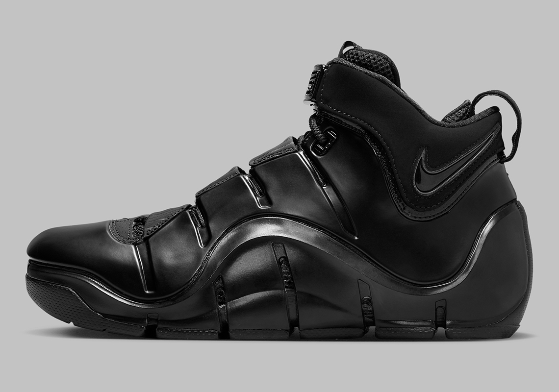 Nike Lebron 4 Black Anthracite Fj1597 001 2