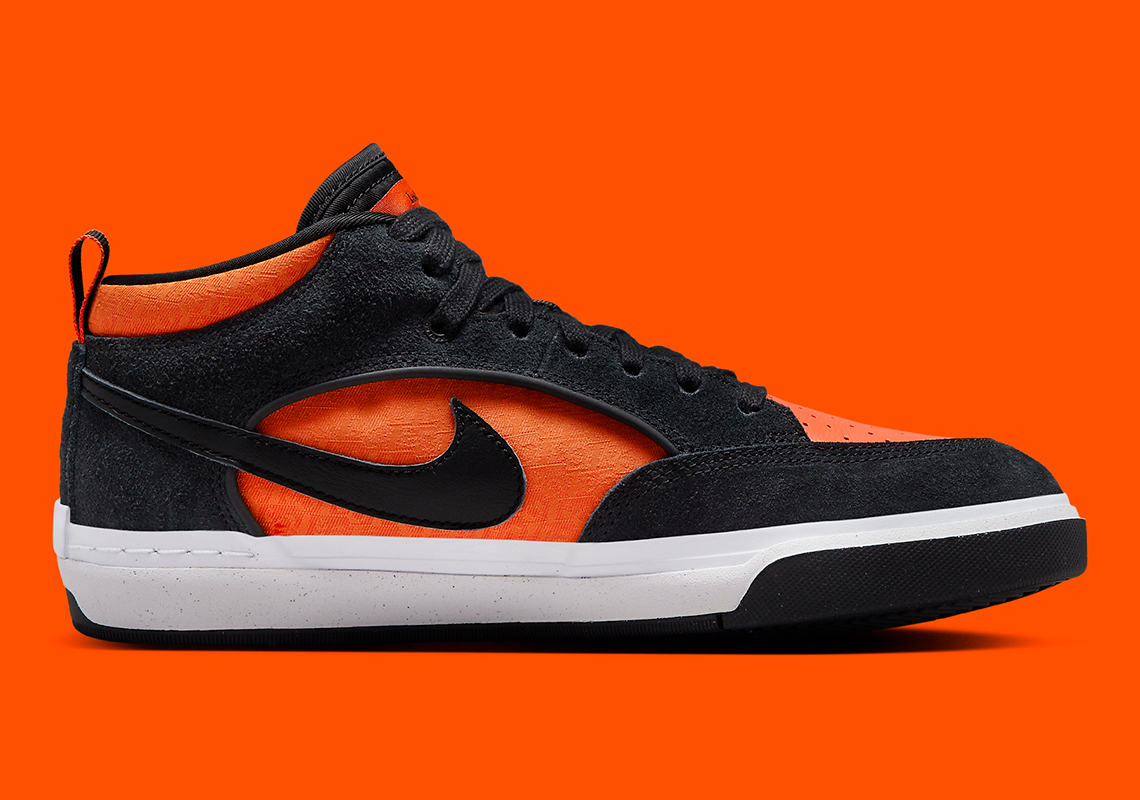 Nike Sb Leo React Black Flash Orange Dx4361 002 9 1