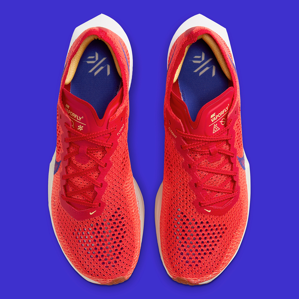 Nike Zoomx Vaporfly 3 Red Royal Blue Dv4129 601 5