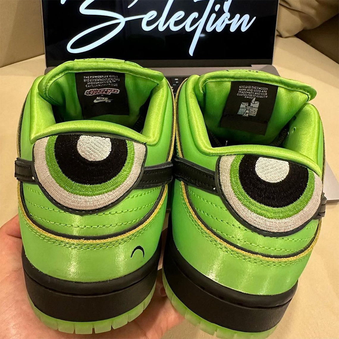 Powerpuff Girls Nike Sb Dunk Low Buttercup Fz8320 300 3