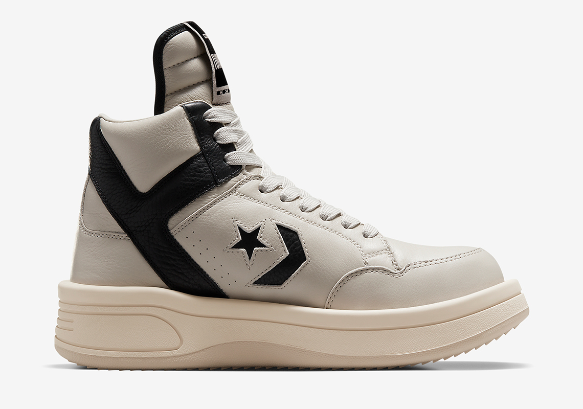 Rick Owens Converse Drkshdw Turbowpn Beige Black A06758c 6