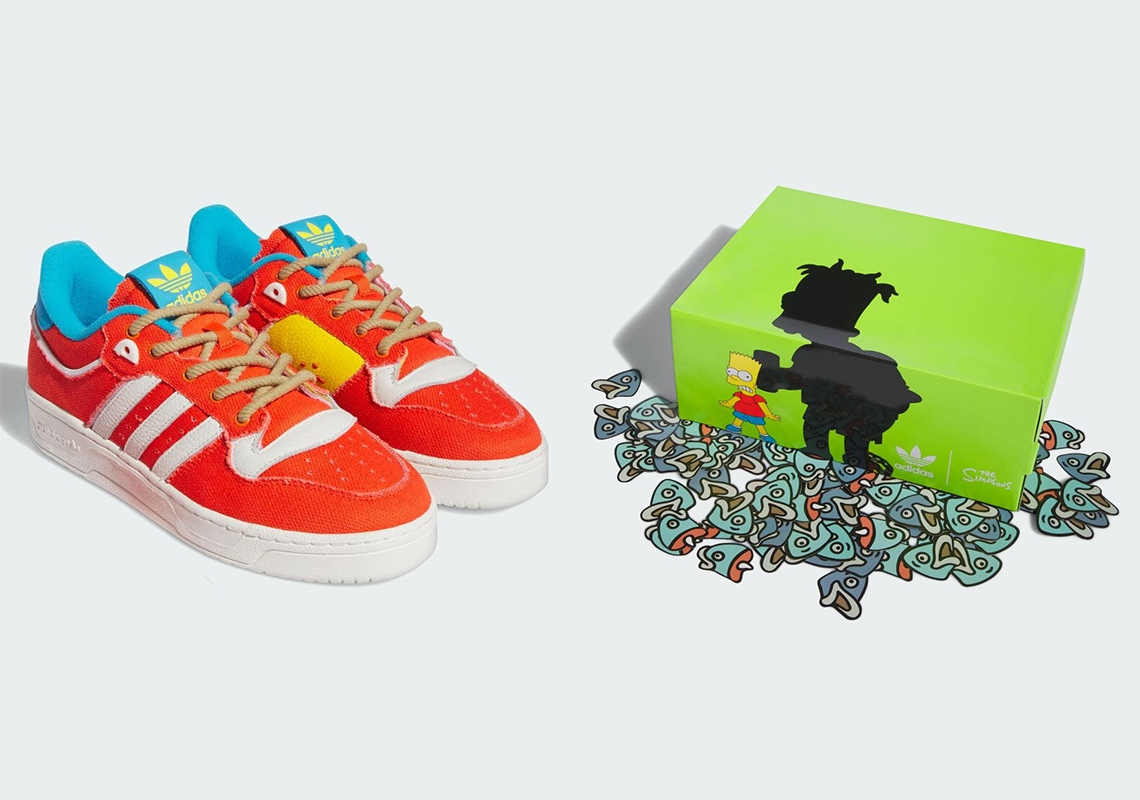 The Simpsons x adidas Rivalry 86 Lo Recalls Hugo, Bart’s Long Lost Twin, From Treehouse Of Horrors VII