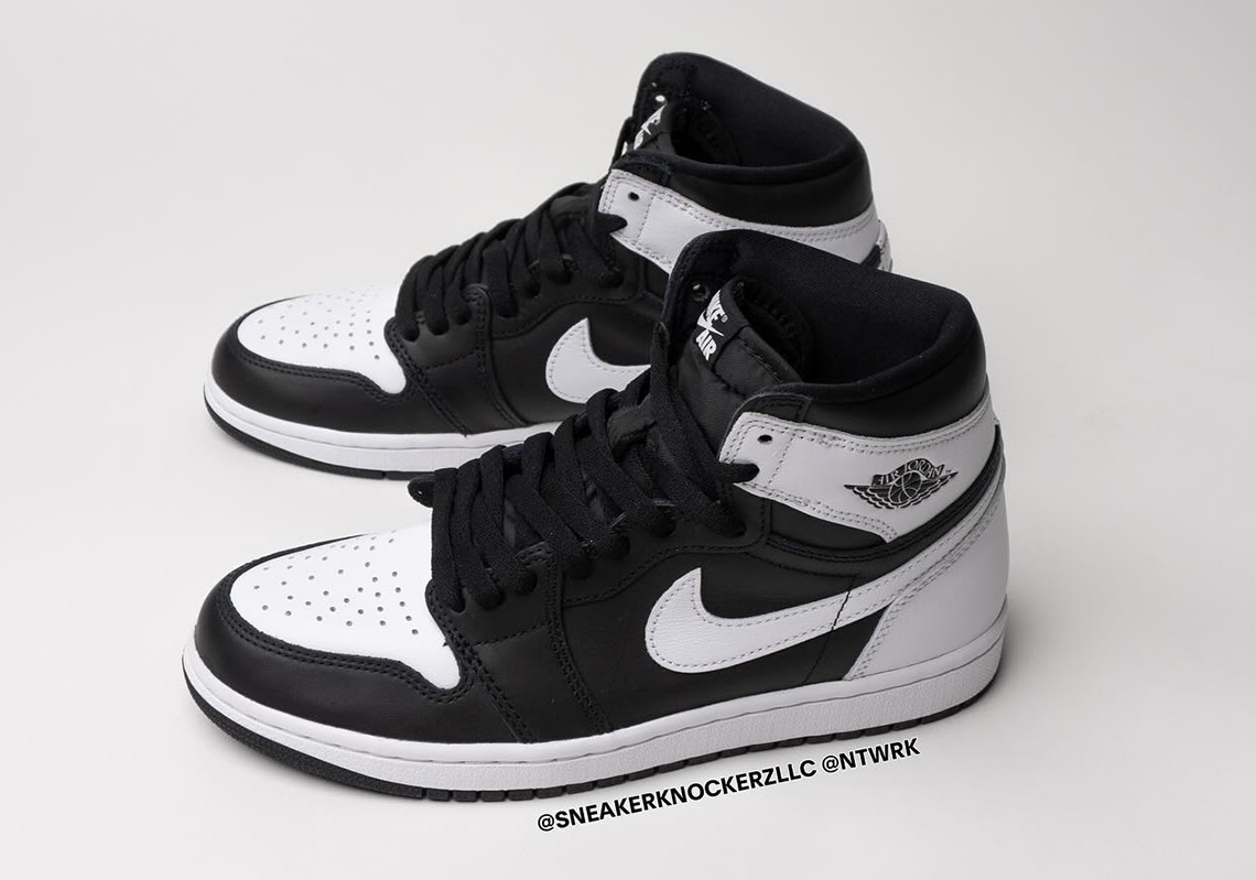 Air Jordan 1 Black White 2024 Photos 3