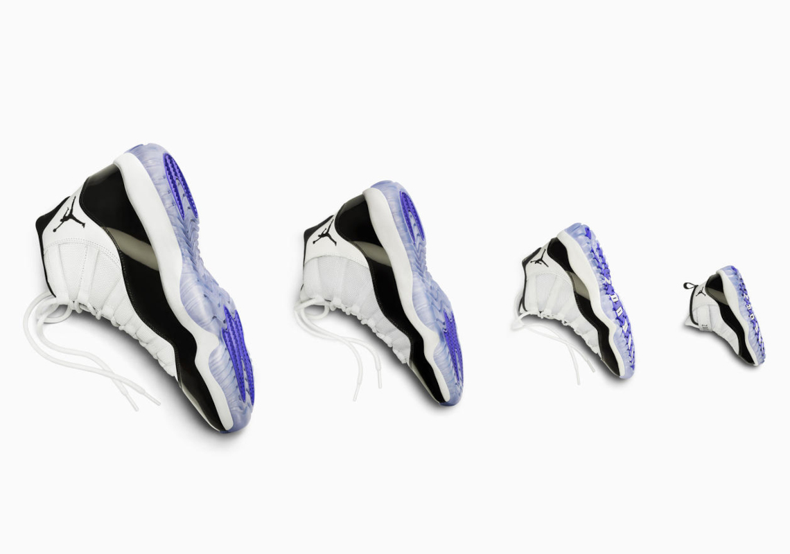 Full Family Air Jordan 11 Concord 2018
