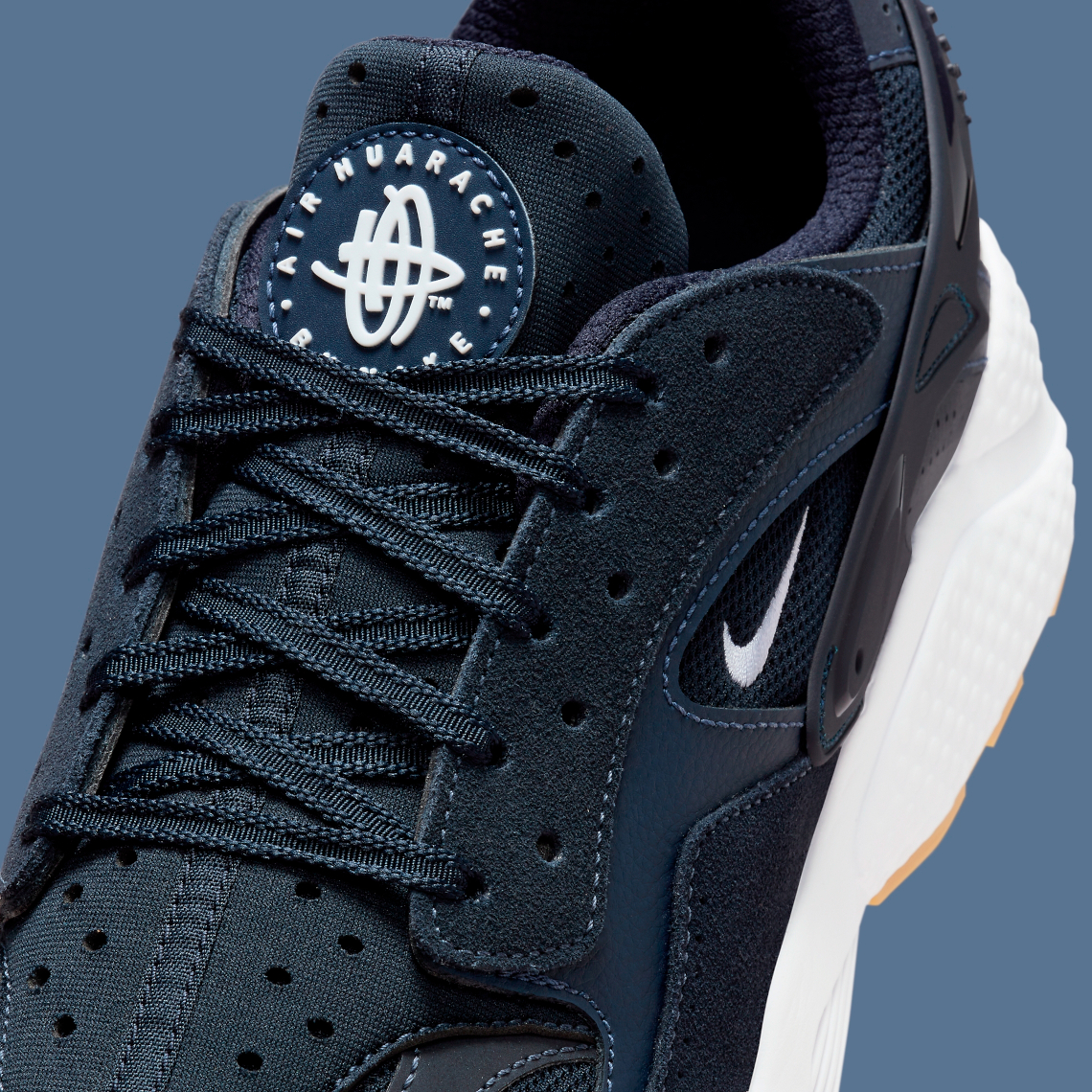 Nike Air Huarache Runner Navy Dz3306 400 4