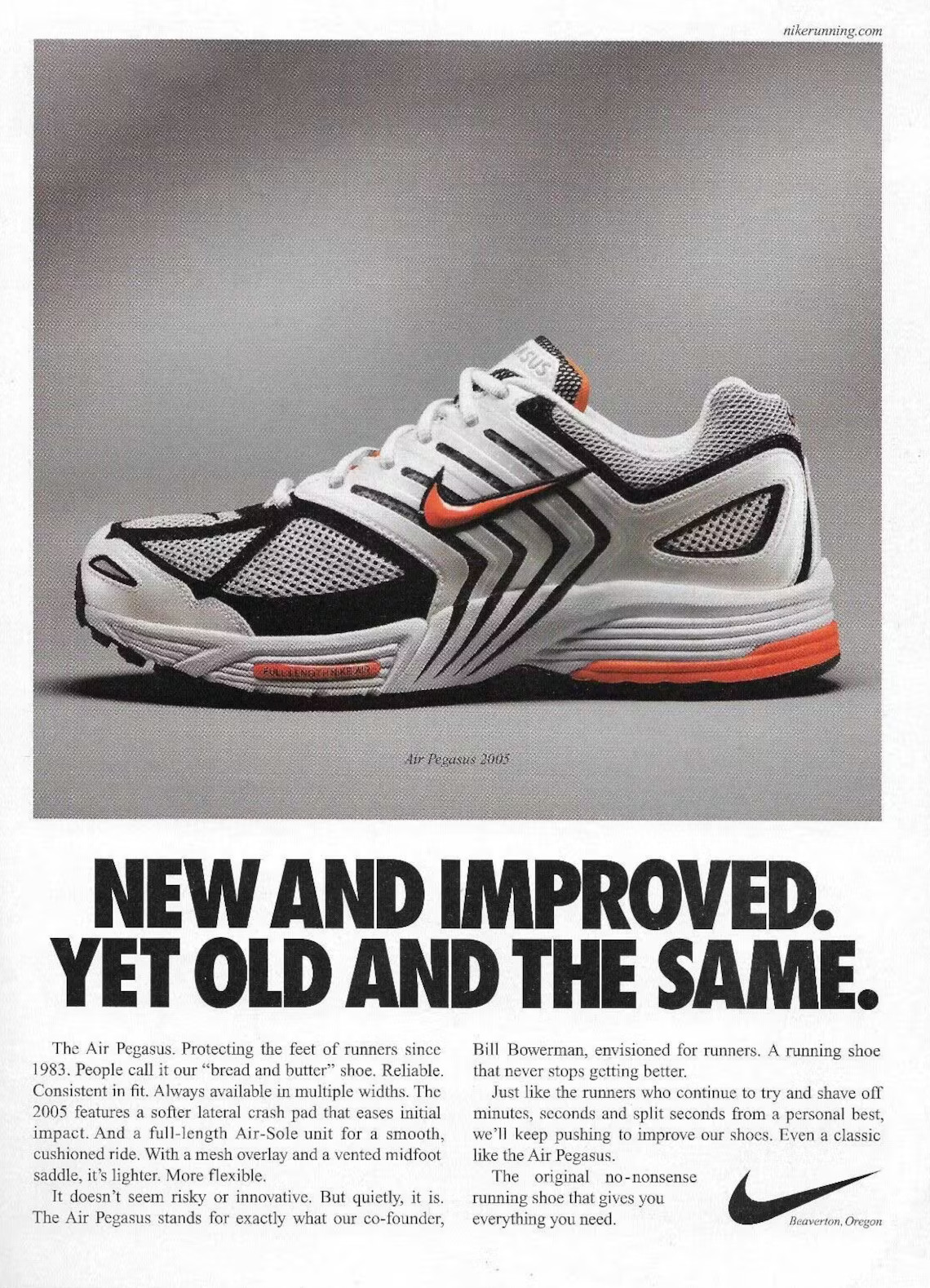 Nike Air Pegasus 2005 Ad