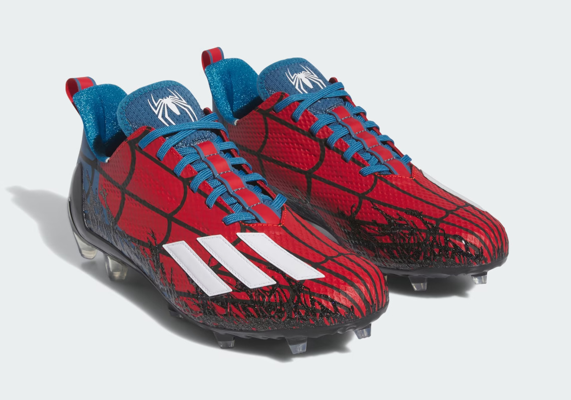 Spider Man Adidas Adizero 12 Cleats Ig9727 3