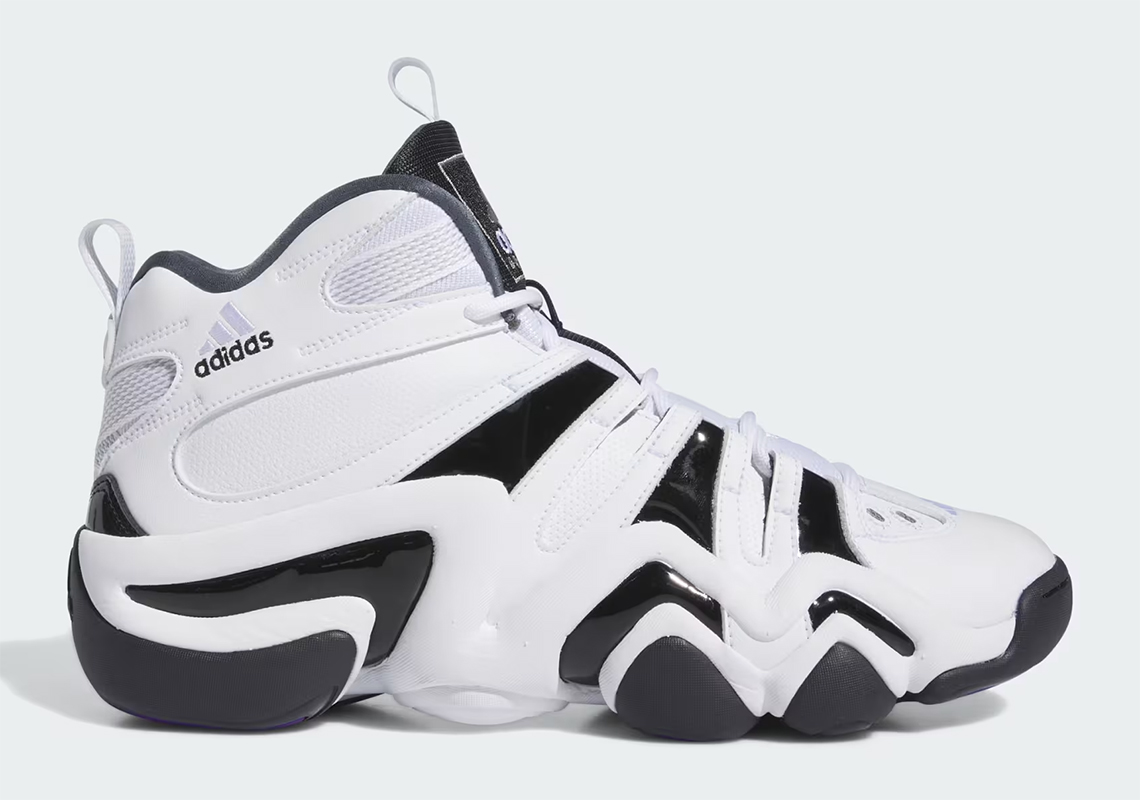 Adidas Crazy 8 Cloud White Core Black Collegiate Purple Ie7198 7