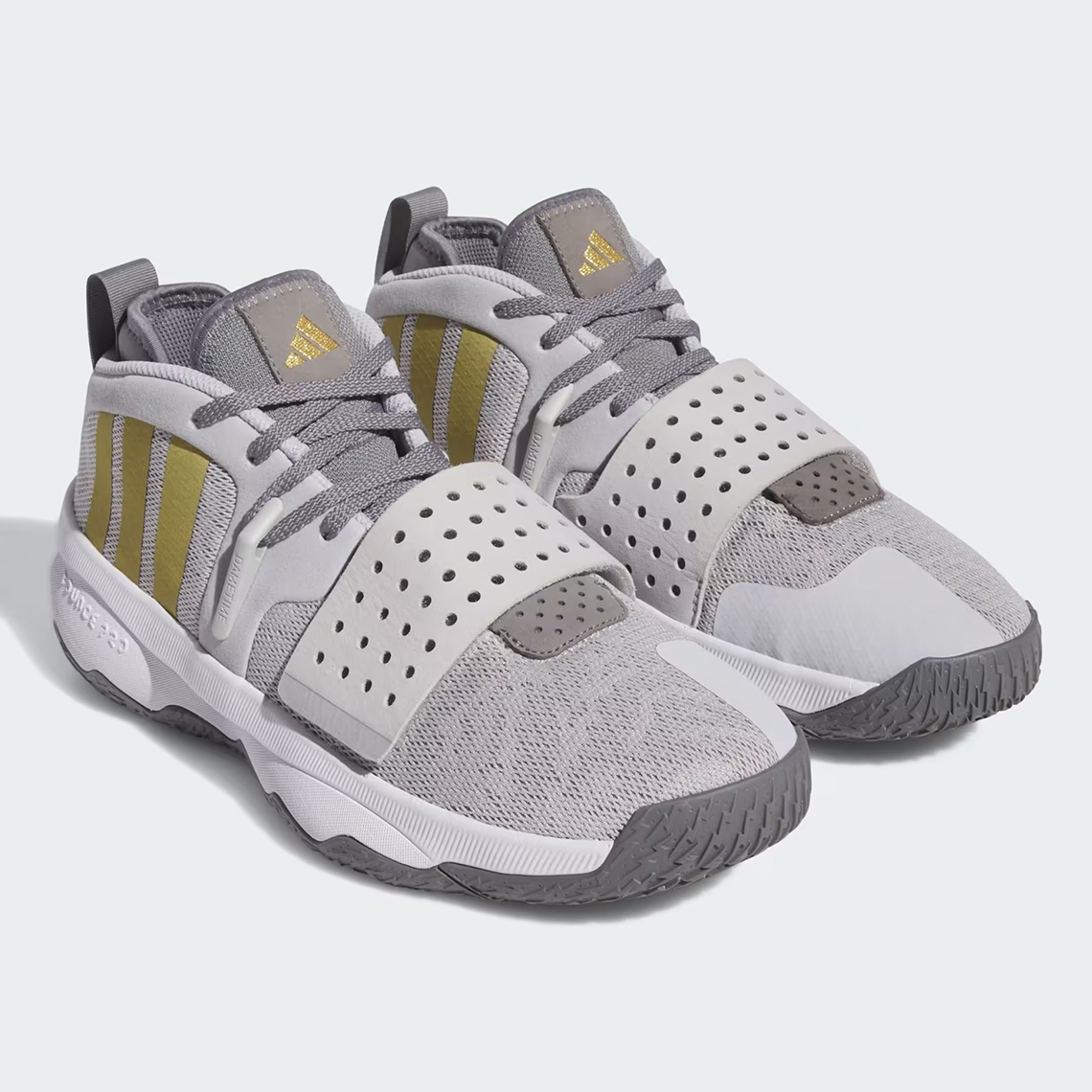 Adidas Dame 8 Extply Light Solid Grey Gold Metallic Grey Three Ig8086 6