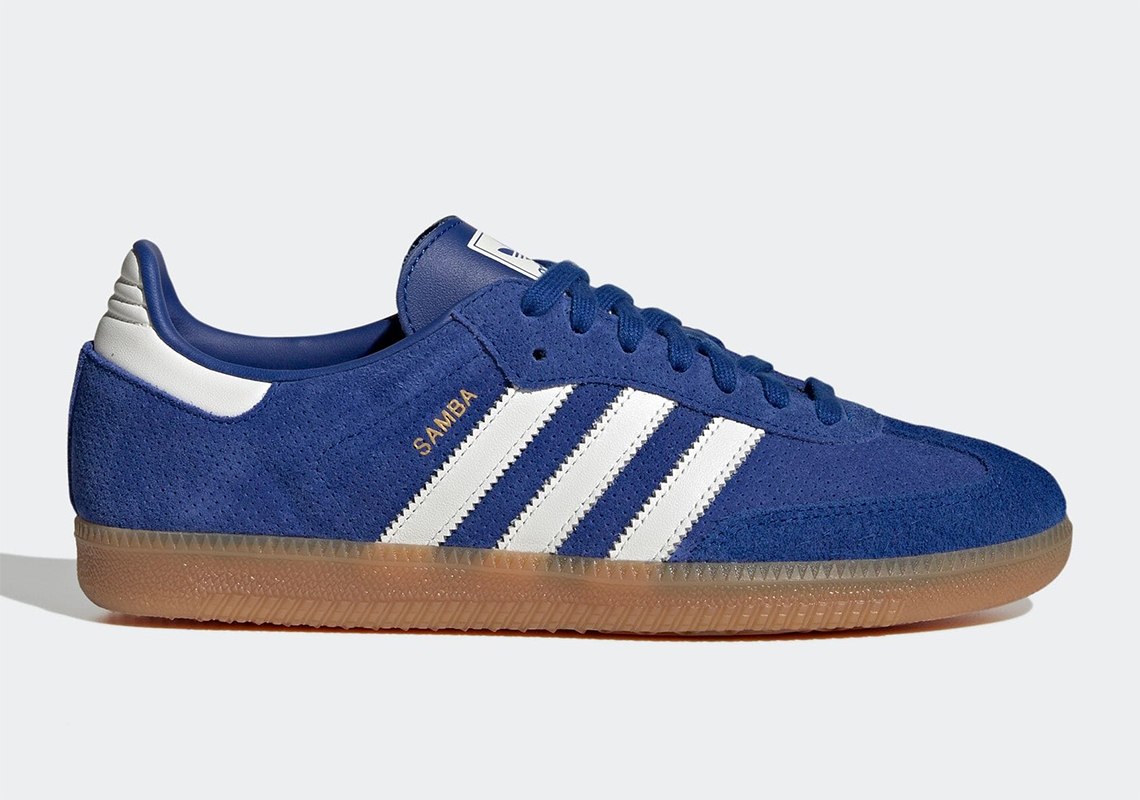 A "Collegiate Blue" Update Arrives To The Popular adidas Samba OG