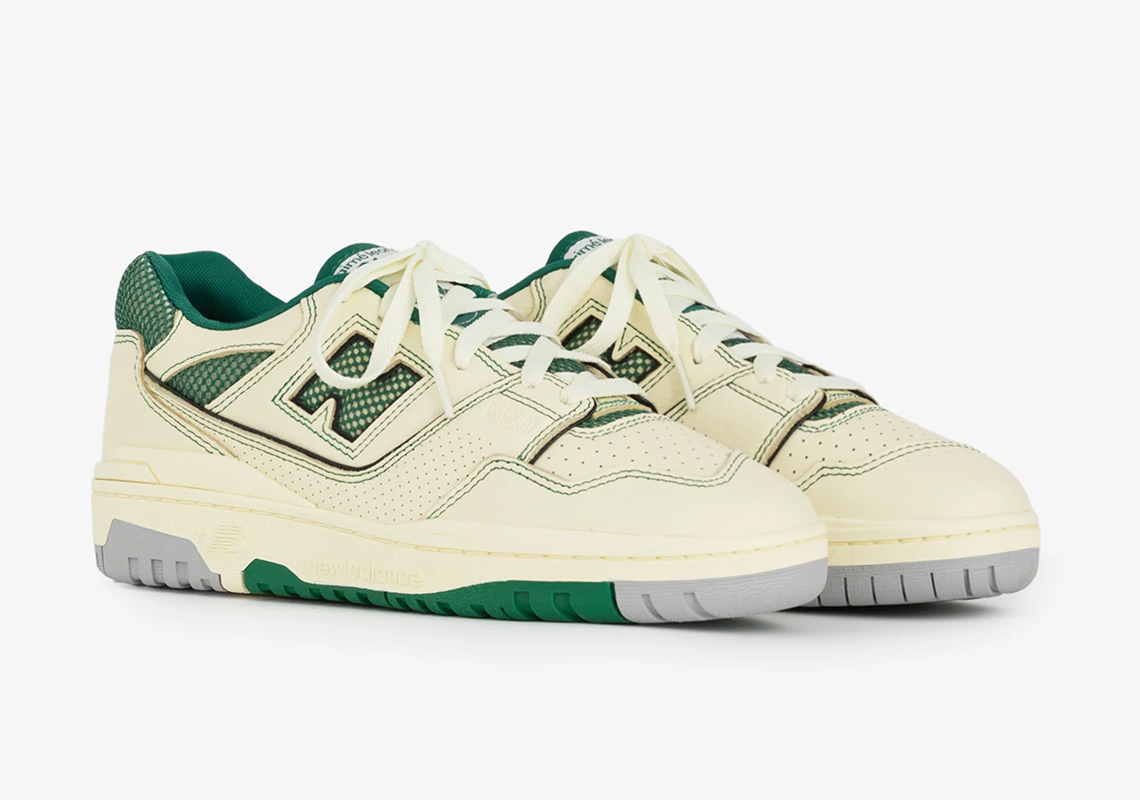 Aime Leon Dore New Balance 550 Masaryk Green Release Date 4