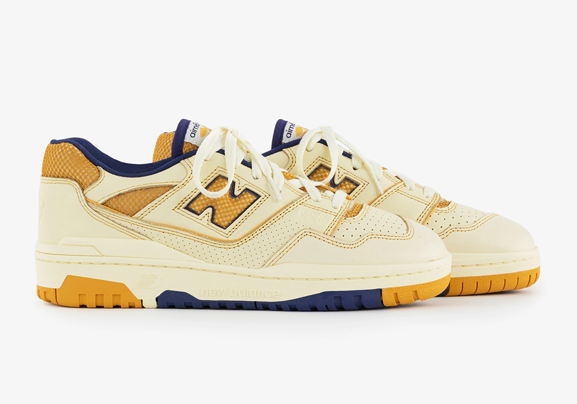 Aime Leon Dore New Balance 550 Masaryk Yellow Release Date 3