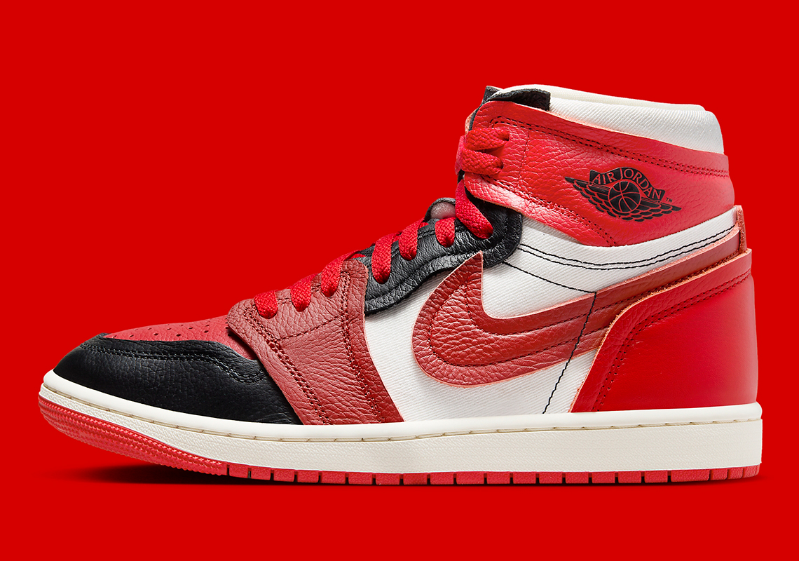 The Women's Air Jordan 1 High MM "Sport Red" Elevates Chicago Bulls Heritage