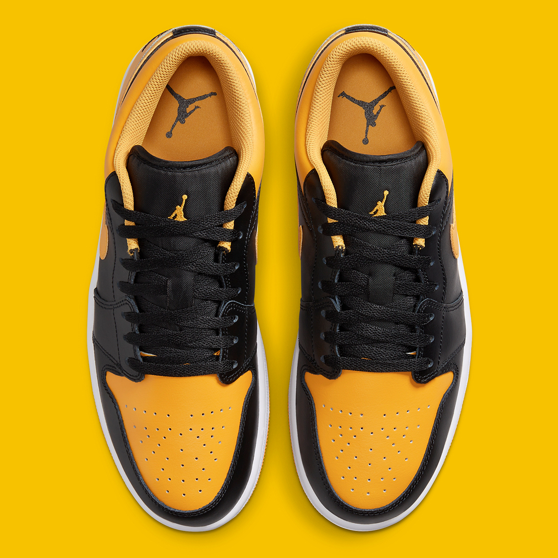 Air Jordan 1 Low Yellow Ochre Black 553558 072 6