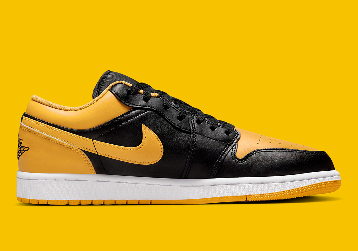 Air Jordan 1 Low Yellow Ochre Black 553558 072 7