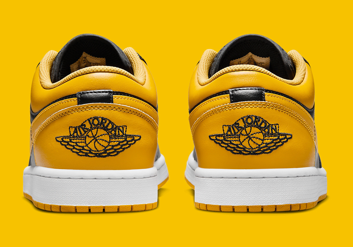 Air Jordan 1 Low Yellow Ochre Black 553558 072 9