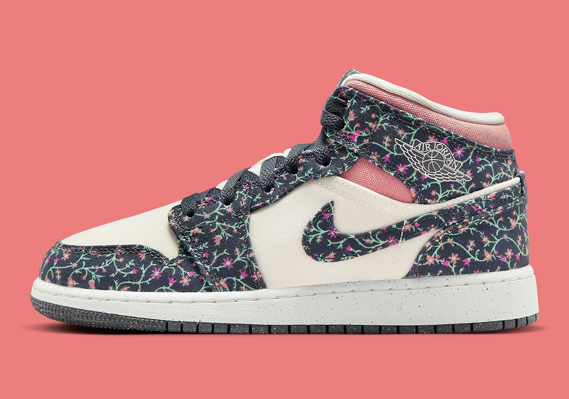 This Kids' Air Jordan 1 Mid Is Getting A Head Start On Spring