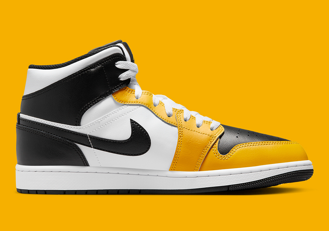 Air Jordan 1 Mid Yellow Ochre Black Dq8426 701 1