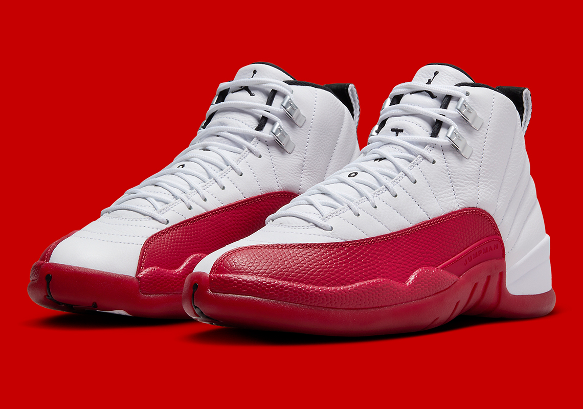 Air Jordan 12 Cherry White Black Varsity Red Ct8013 116 8