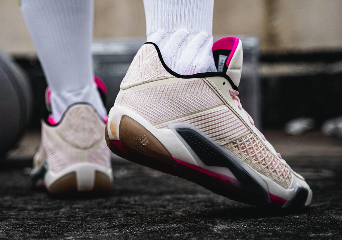 Air Jordan 38 Low Sail Pink Release Date 2