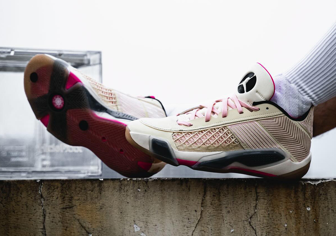 Air Jordan 38 Low Sail Pink Release Date 5