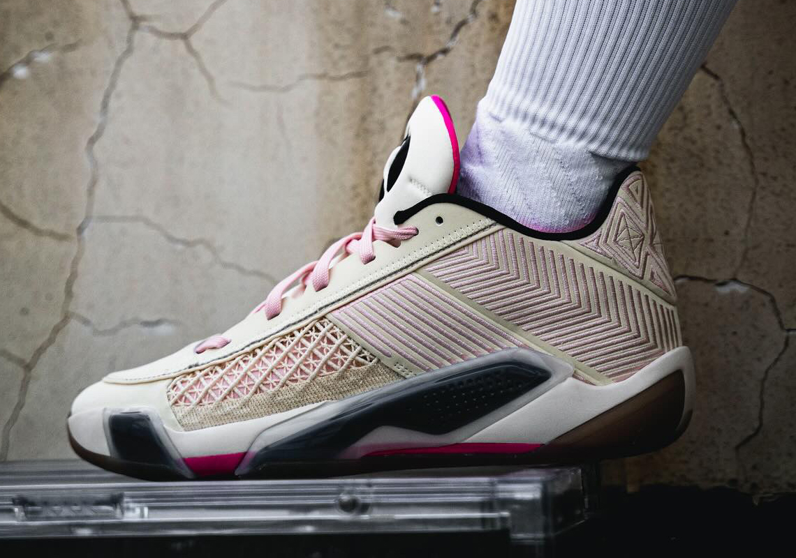 Air Jordan 38 Low Sail Pink Release Date 6